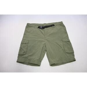 Boy Scouts America Green Cargo Shorts Hiking Camp Rugged Womens Ladies Sz 2XL